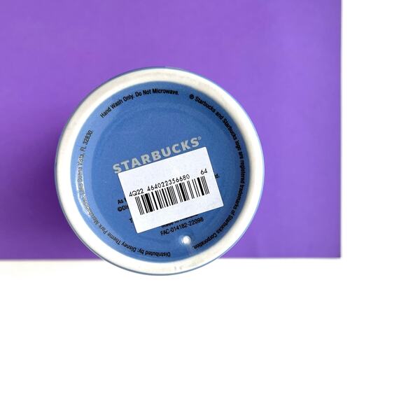 Disney Starbucks Hollywood Studios Tumbler - Porcelain Travel Mug Mickey Mouse - Picture 9 of 11